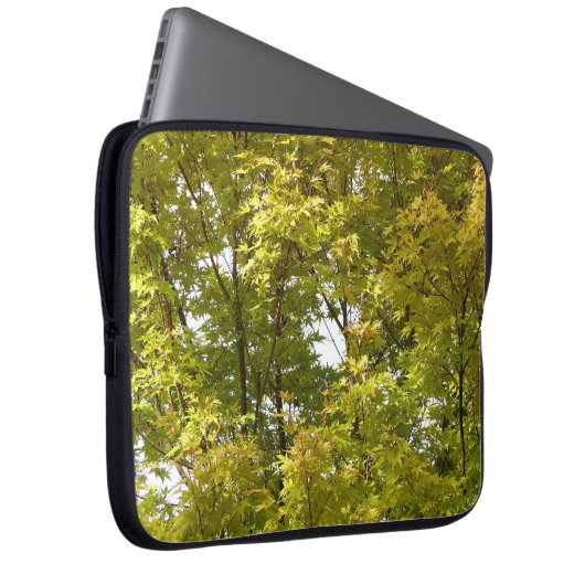 Japanischer Ahorn im Herbst Laptopschutzhülle (Vorne Rechts)