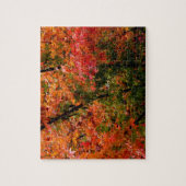 Japanischer Ahorn im Herbst Puzzle (Vertikal)
