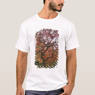 Japanischer Ahorn in Herbstfarbe T-Shirt