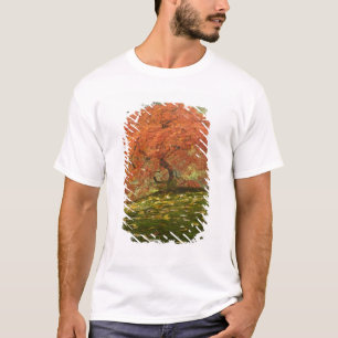 Japanischer Ahorn in Herbstfarbe T-Shirt