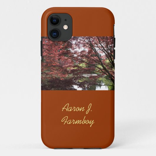 Japanischer Ahorn iPhone 5 Fall. Case-Mate iPhone Hülle (Rückseite)
