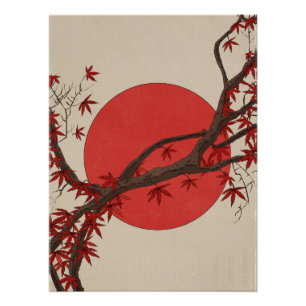 Japanischer Ahorn Poster