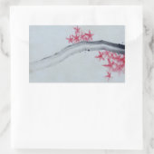 Japanischer Ahorn Rechteckiger Aufkleber (Tasche)