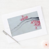 Japanischer Ahorn Rechteckiger Aufkleber (Umschlag)