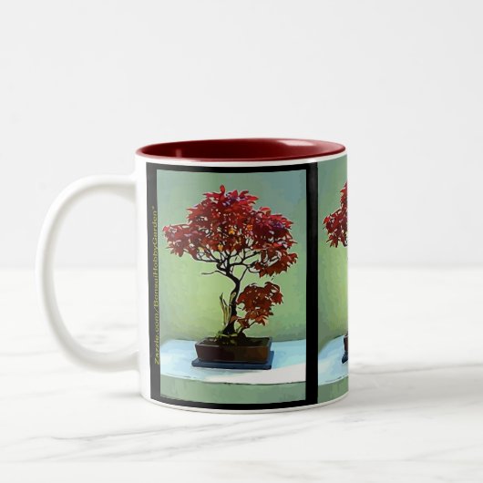 Japanischer Ahorn Zweifarbige Tasse (Links)