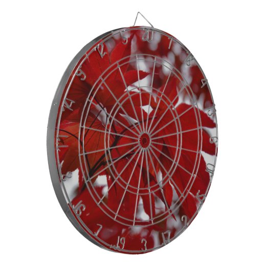 Japanischer Ahornbaum Dartscheibe (Vorderseite Links)