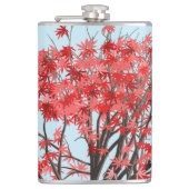 Japanischer Ahornbaum Flachmann (Vorderseite)