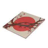 Japanischer Ahornbaum Fliese (Seite)