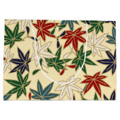 Japanischer Ahornleaf Große Geschenktüte (Rückseite)