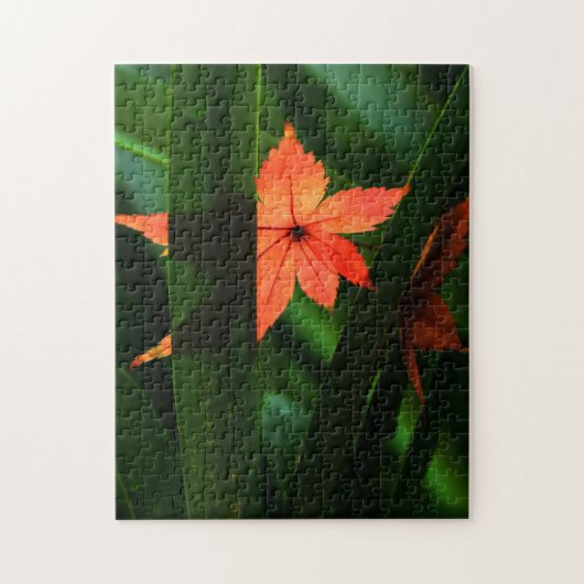 Japanischer Ahornleaf Puzzle (Vertikal)