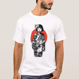 Japanischer Anime Kawai Kimono Girl Men-T - Shirt