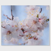 Japanischer Apricot Blossom Geschenkpapier (Flach)