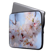 Japanischer Apricot Blossom Laptopschutzhülle (Vorderseite Links)