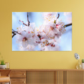 Japanischer Apricot Blossom Leinwanddruck (Insitu (Wohnzimmer))