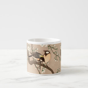 Japanischer Asiatischer Ohara Koson Vogel Meise Si Espressotasse