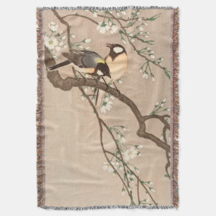 Japanischer Asiatischer Vogel Chickadee Songbird Decke