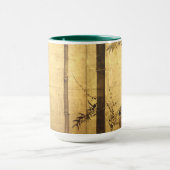 Japanischer Bamboo & Plum Tree von Ogata Kōrin Tasse (Zentrum)