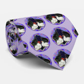 Japanischer Bantam Circle Krawatte (Gerollt)