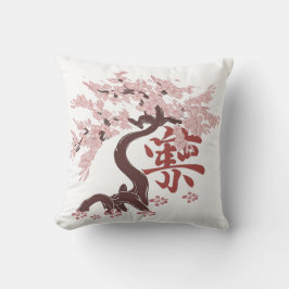 japanischer Baum Kissen