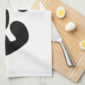 Japanischer Beer ビ ル Katakana Sprache Geschirrtuch (Viertel Falte)