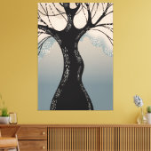 Japanischer Blossom Leinwanddruck (Insitu (Wohnzimmer))