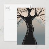 Japanischer Blossom Postkarte (Vorne/Hinten)