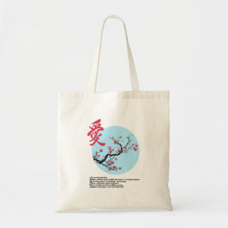 Japanischer Blossom Sakura Tote Tag Tragetasche