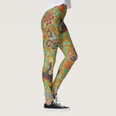 Japanischer Blumendrache Leggings (Rechts)