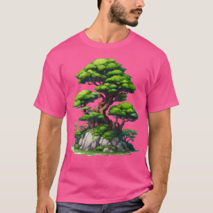 Japanischer Bonsai-Baumgarten Gartenarbeit T-Shirt