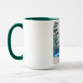 Japanischer Bonsai Master, Kuniyoshi, Ukiyo-e Tasse (Links)