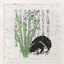 Japanischer Botanischer Frosch Toad im achtzehnten
