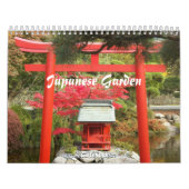 Japanischer botanischer Garten Fotografisch Kalender (Titelbild)