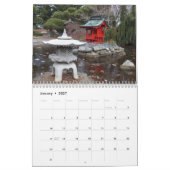 Japanischer botanischer Garten Fotografisch Kalender (Jan 2027)