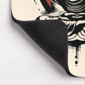 Japanischer Buddha Zen Mousepad (Ecke)