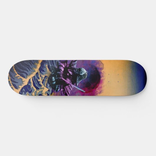 Japanischer Bushido Warrior Skateboard (Horizontal)
