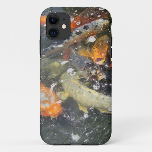 Japanischer Carp Koi Fisch schwimmen Case-Mate iPhone Hülle (Rückseite)