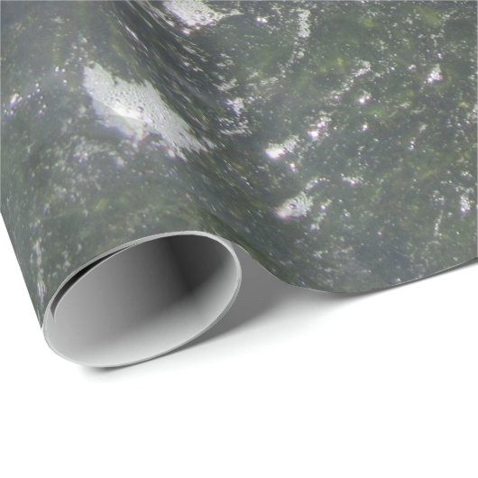 Japanischer Carp Koi Fisch schwimmen Geschenkpapier (Rolleneckpunkt)