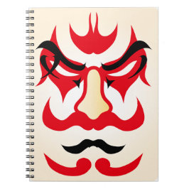 Japanischer Charme ∣ Traditionelles Kabuki Theater Notizblock