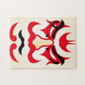 Japanischer Charme ∣ Traditionelles Kabuki Theater Puzzle (Horizontal)