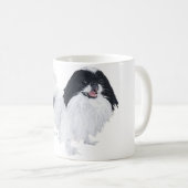 Japanischer Chin Dog Kaffeetasse (VorderseiteRechts)