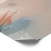 Japanischer Chin Dog Riding Motorrad Weihnachten Poster (Ecke)