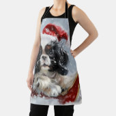 Japanischer Chin Dog Weihnachtsfest Schürze (InSitu)