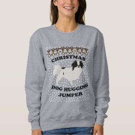 Japanischer Chin-Hund Weihnachtsgeburt Sweatshirt
