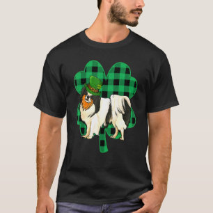 Japanischer Chin Leprechaun St Patricks Day Lucky T-Shirt