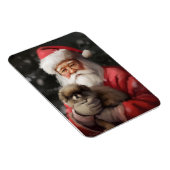 Japanischer Chin mit Weihnachtsfeiertag Magnet (Rechte Seite)