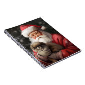 Japanischer Chin mit Weihnachtsfeiertag Notizblock (Rechte Seite)