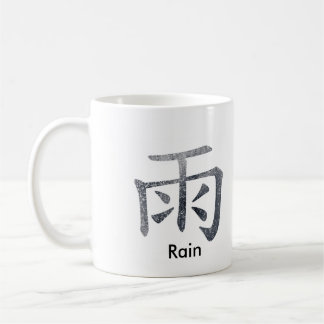 Japanischer/chinesischer Regen Kaffeetasse