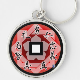 Japanischer chinesischer Schlüsselanhänger Bushi