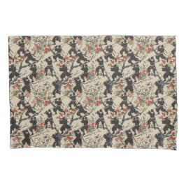 Japanischer Chiyogami Ninja Pattern Pillowcase Kissenbezug
