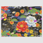 Japanischer Chiyogami Seidenpapier (Vorderseite)